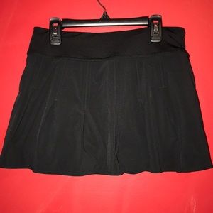 Black Athleta tennis Skort